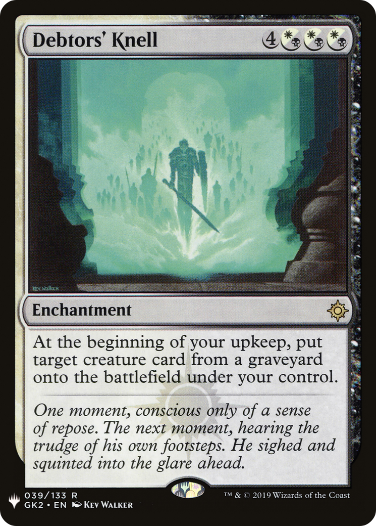 Debtors' Knell (LIST-039/133) [The List]