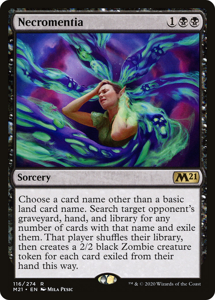 Necromentia (M21-116) [Core Set 2021]