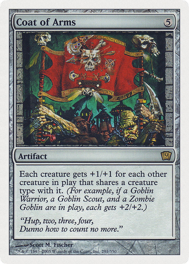 Coat of Arms (9ED-291) [9th Edition] Foil