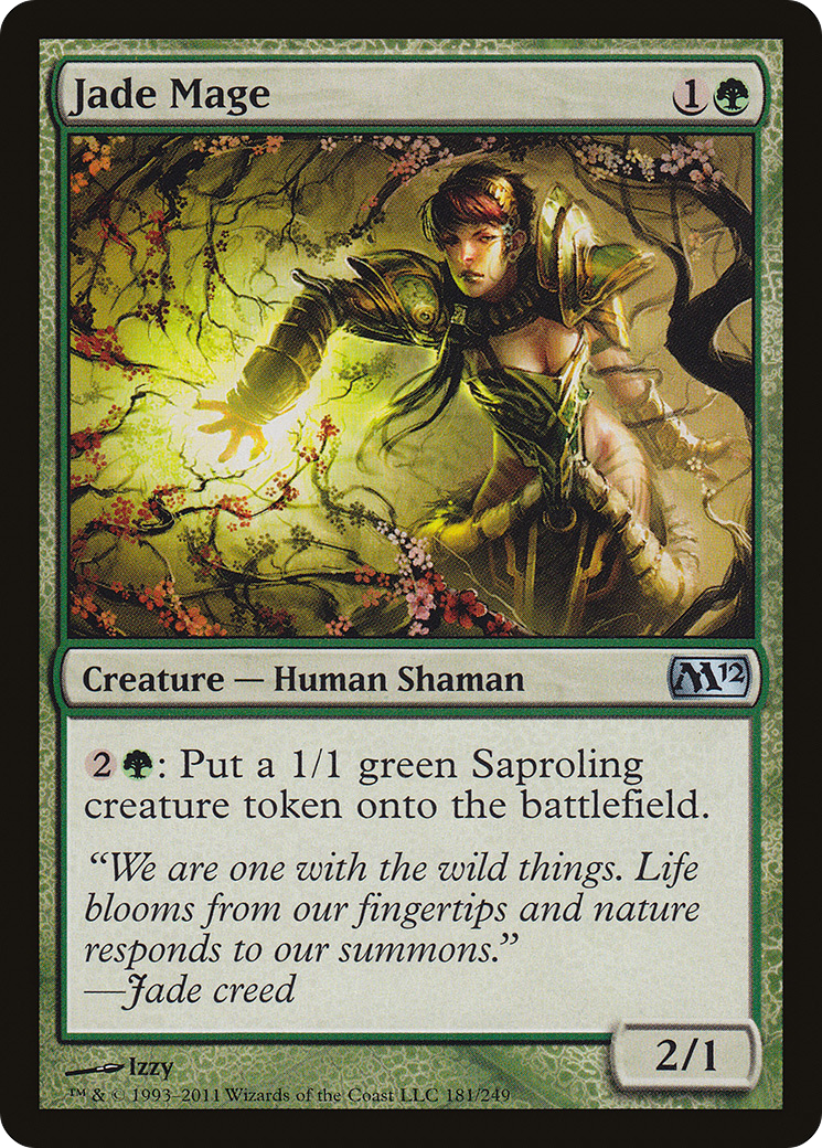 Jade Mage (M12-181) [Magic 2012]