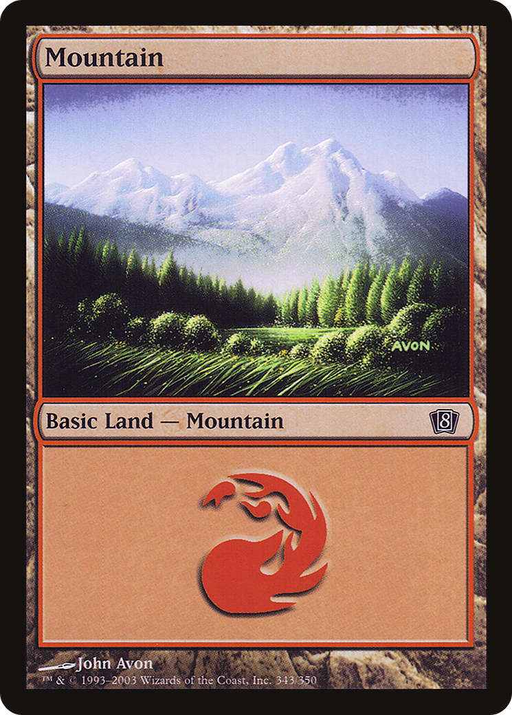 Mountain (8ED-343) [8th Edition]