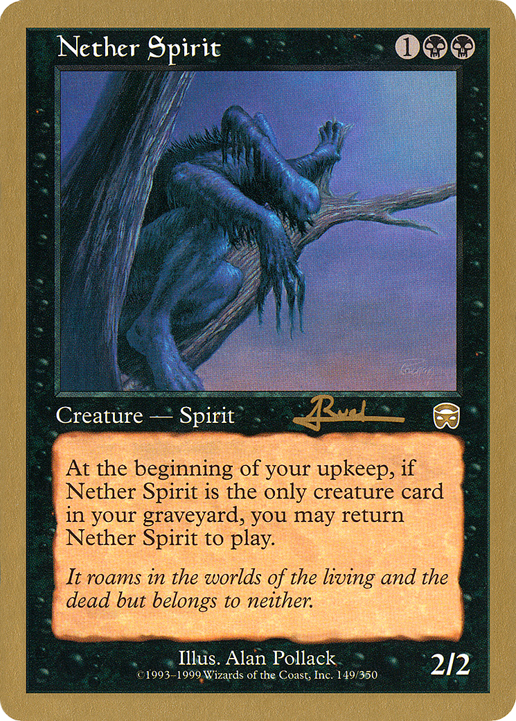 Nether Spirit - 2001 Antoine Ruel (MMQ) [World Championship Decks 2001]
