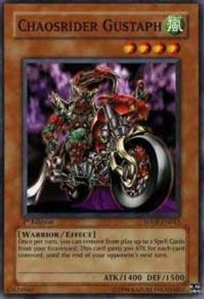 Chaosrider Gustaph (Common) (SDDE-EN012) - Structure Deck: The Dark Emperor Unlimited