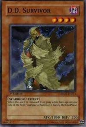 D.D. Survivor (Common) (SDDE-EN014) - Structure Deck: The Dark Emperor 1st Edition