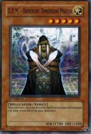 D.D.M. - Different Dimension Master (Common) (SDDE-EN015) - Structure Deck: The Dark Emperor Unlimited