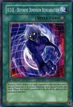 D.D.R. - Different Dimension Reincarnation (Common) (SDDE-EN018) - Structure Deck: The Dark Emperor 1st Edition