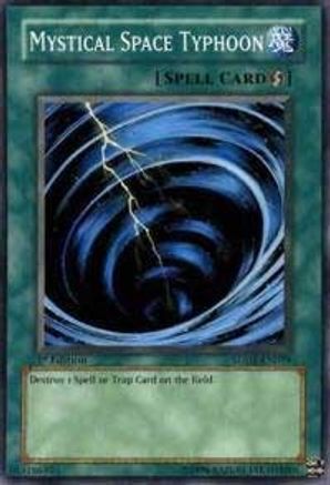 Mystical Space Typhoon (Common) (SDDE-EN019) - Structure Deck: The Dark Emperor Unlimited