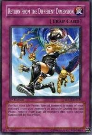 Return from the Different Dimension (Common) (SDDE-EN030) - Structure Deck: The Dark Emperor 1st Edition