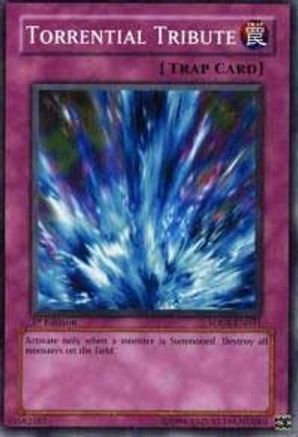 Torrential Tribute (Common) (SDDE-EN031) - Structure Deck: The Dark Emperor Unlimited