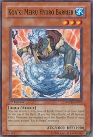 Koa'ki Meiru Hydro Barrier (Common) (ANPR-EN022) - Ancient Prophecy 1st Edition