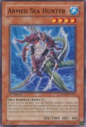 Armed Sea Hunter (Common) (ANPR-EN025) - Ancient Prophecy 1st Edition