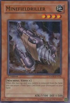 Minefieldriller (Super Rare) (ANPR-EN034) - Ancient Prophecy 1st Edition