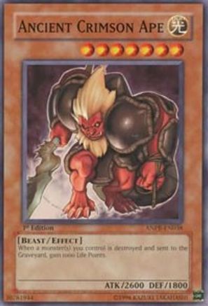 Ancient Crimson Ape (Common) (ANPR-EN038) - Ancient Prophecy Unlimited