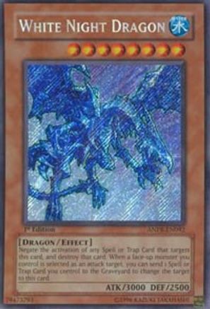 White Night Dragon (Secret Rare) (ANPR-EN092) - Ancient Prophecy Unlimited