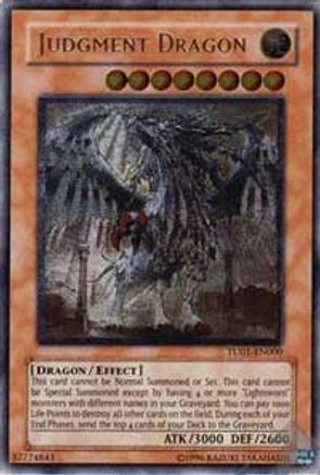 Judgment Dragon (Ultimate Rare) (TU01-EN000) - Turbo Pack Booster One Pack Unlimited