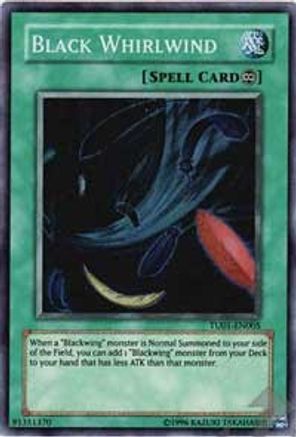 Black Whirlwind (Super Rare) (TU01-EN005) - Turbo Pack Booster One Pack Unlimited