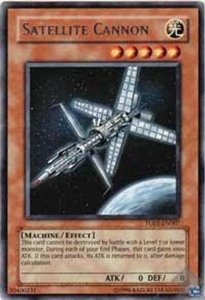 Satellite Cannon (Rare) (TU01-EN007) - Turbo Pack Booster One Pack Unlimited