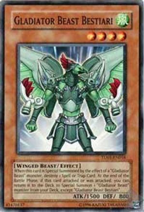 Gladiator Beast Bestiari (Common) (TU01-EN016) - Turbo Pack Booster One Pack Unlimited
