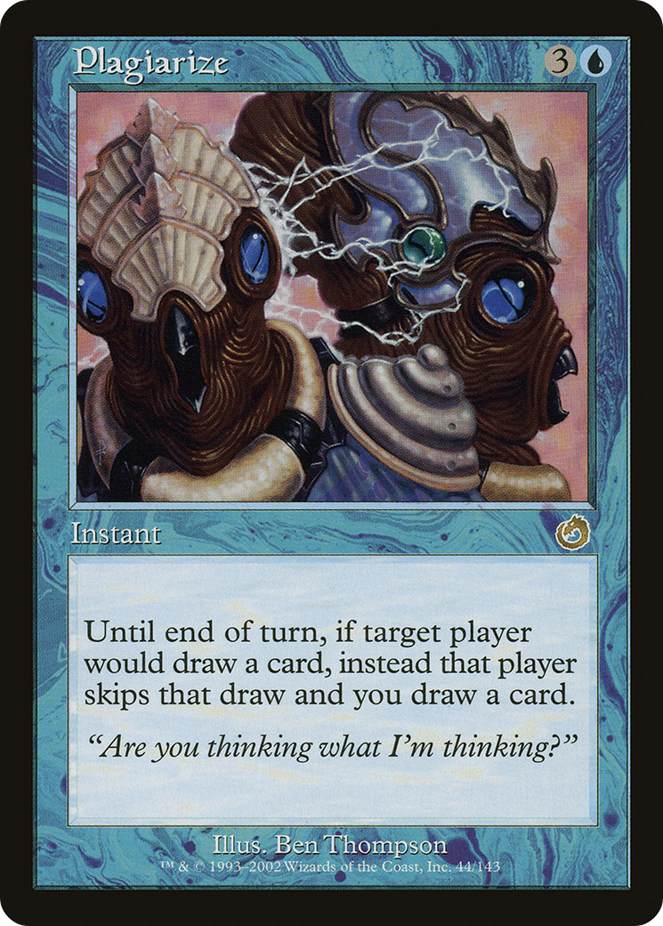 Plagiarize (TOR-044) [Torment] Foil