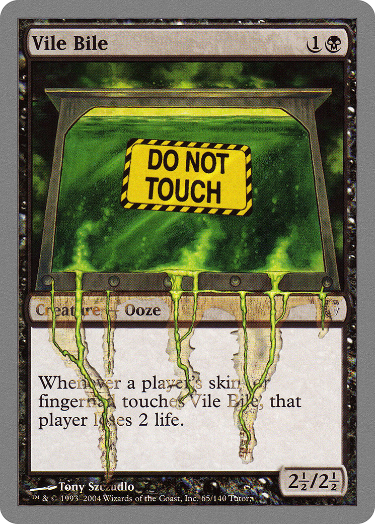 Vile Bile (UNH-065) [Unhinged] Foil