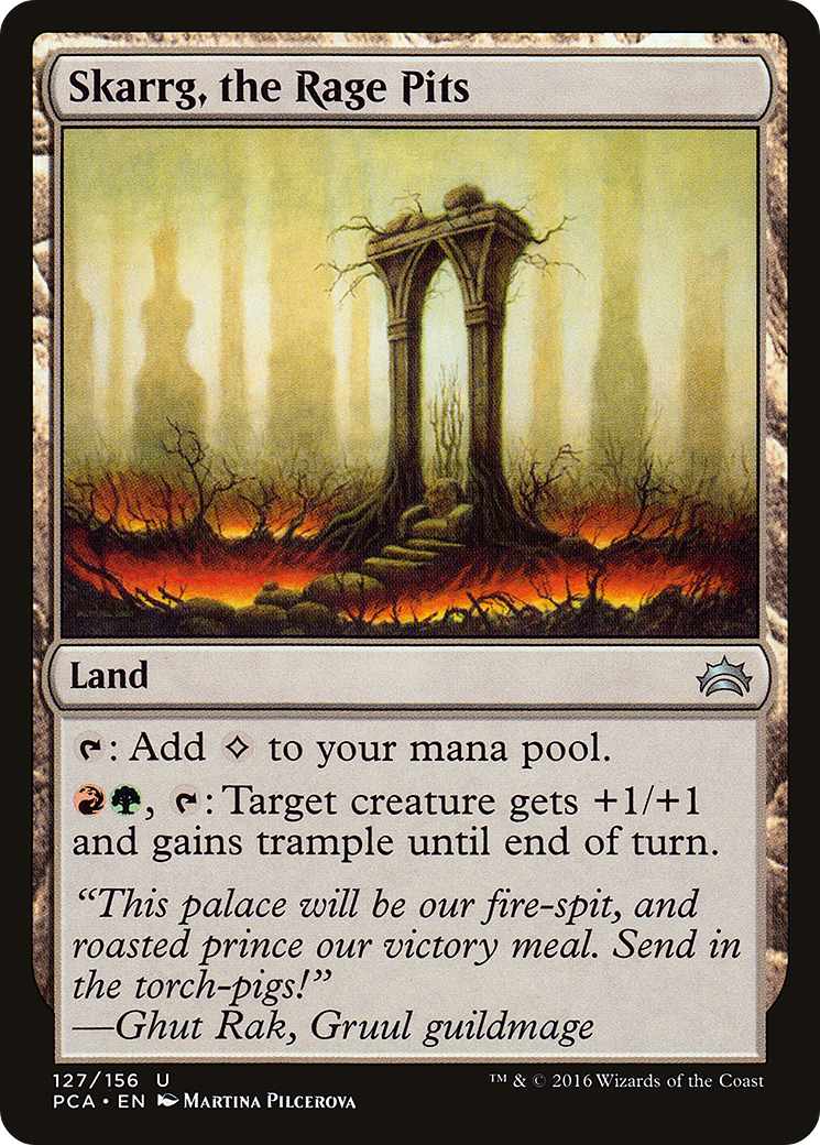 Skarrg, the Rage Pits (PCA-127) [Planechase Anthology]