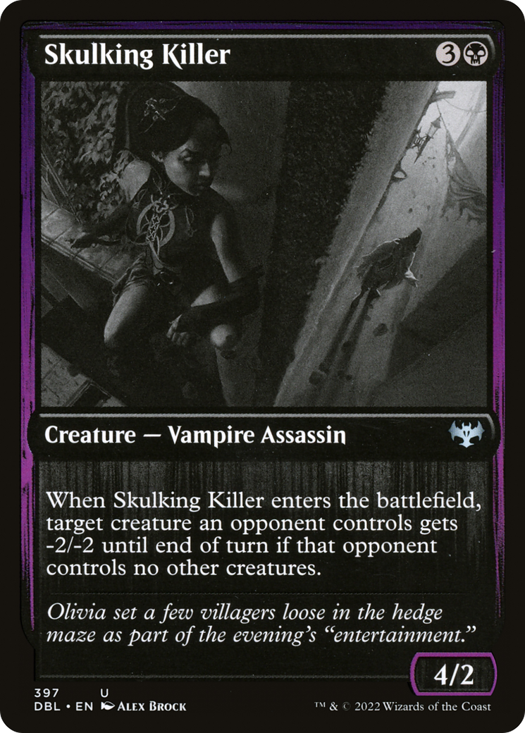 Skulking Killer (DBL-397) [Innistrad: Double Feature]