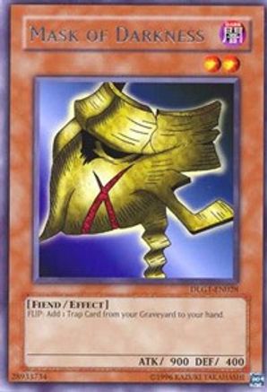 Mask of Darkness (Rare) (DLG1-EN028) - Dark Legends Unlimited