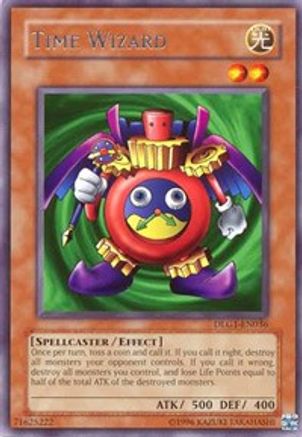 Time Wizard (Rare) (DLG1-EN036) - Dark Legends Unlimited