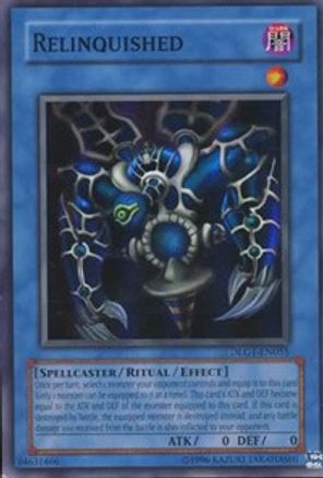 Relinquished (Super Rare) (DLG1-EN055) - Dark Legends Unlimited