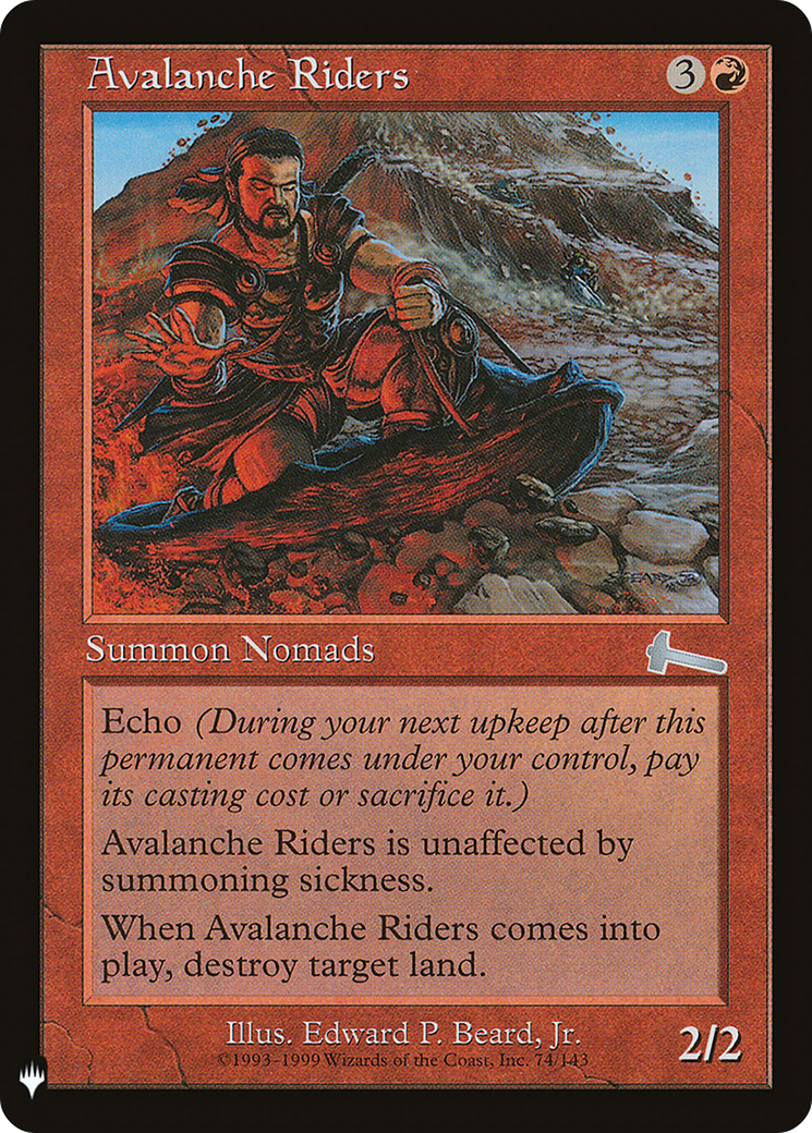 Avalanche Riders (LIST-074) [The List]