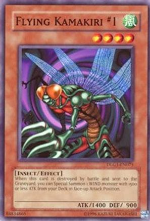 Flying Kamakiri #1 (Common) (DLG1-EN075) - Dark Legends Unlimited