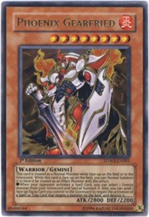 Phoenix Gearfried (Ultra Rare) (SDWS-EN001) - Structure Deck: Warriors' Strike 1st Edition