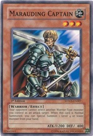 Marauding Captain (Common) (SDWS-EN007) - Structure Deck: Warriors' Strike 1st Edition