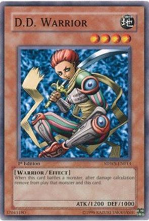 D.D. Warrior (Common) (SDWS-EN013) - Structure Deck: Warriors' Strike 1st Edition