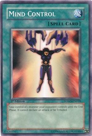 Mind Control (Common) (SDWS-EN018) - Structure Deck: Warriors' Strike 1st Edition