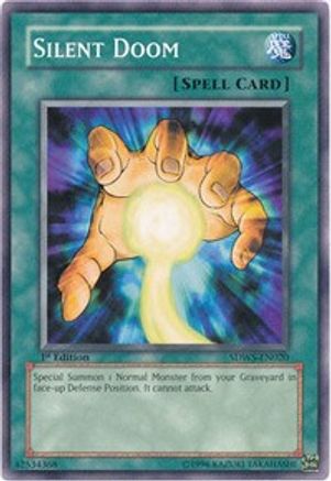 Silent Doom (Common) (SDWS-EN020) - Structure Deck: Warriors' Strike 1st Edition