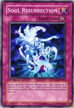 Soul Resurrection (Common) (SDWS-EN035) - Structure Deck: Warriors' Strike 1st Edition