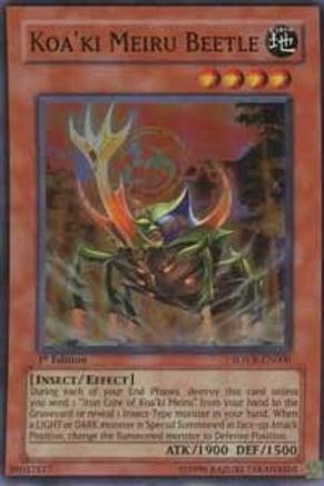 Koa'ki Meiru Beetle (Super Rare) (SOVR-EN000) - Stardust Overdrive Unlimited