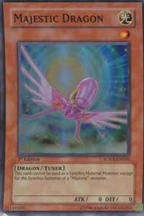 Majestic Dragon (Super Rare) (SOVR-EN001) - Stardust Overdrive Unlimited
