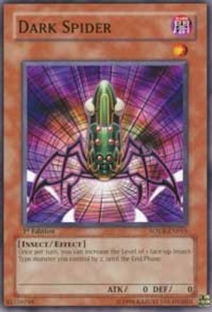 Dark Spider (Common) (SOVR-EN015) - Stardust Overdrive Unlimited