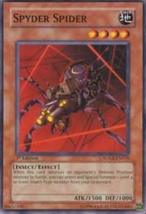 Spyder Spider (Common) (SOVR-EN018) - Stardust Overdrive 1st Edition