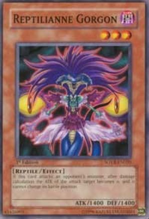 Reptilianne Gorgon (Common) (SOVR-EN020) - Stardust Overdrive Unlimited