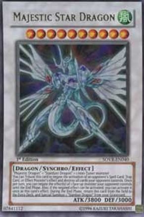 Majestic Star Dragon (Ultra Rare) (SOVR-EN040) - Stardust Overdrive Unlimited
