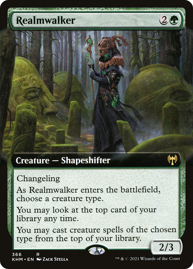 Realmwalker (Extended Art) (KHM-366) [Kaldheim]
