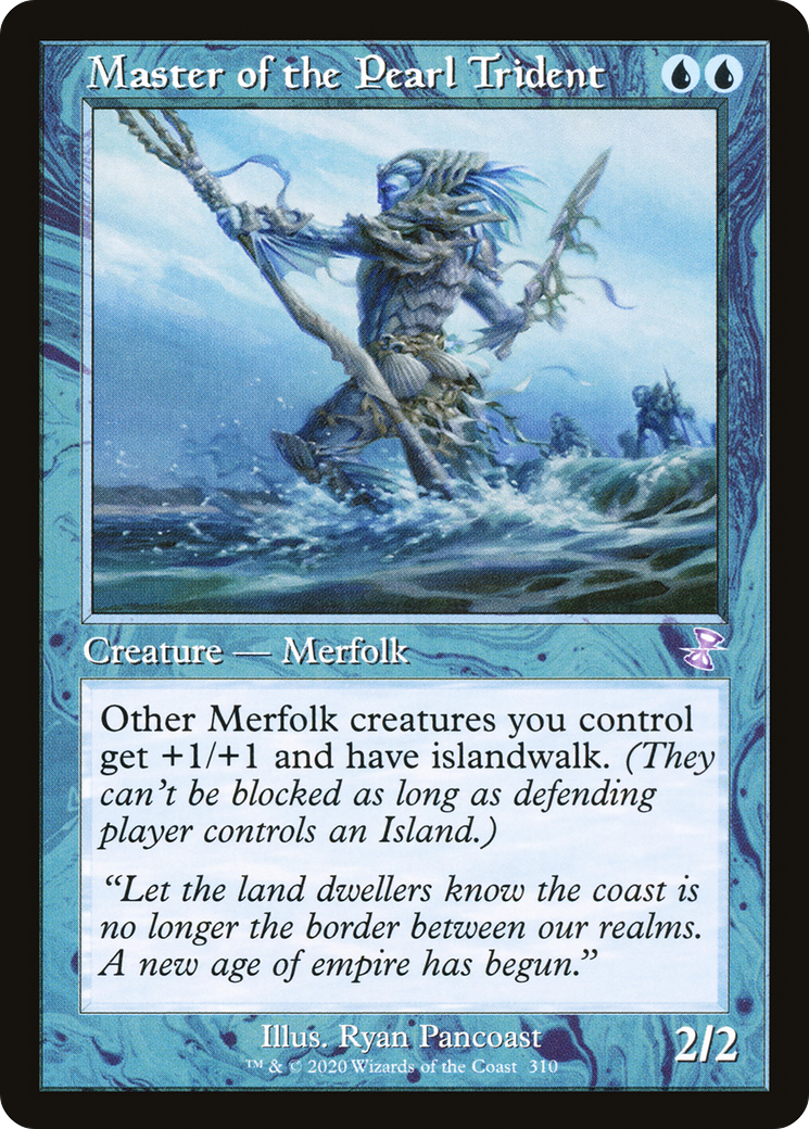 Master of the Pearl Trident (TSR-310) [Time Spiral Remastered] Foil
