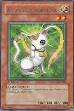 Rinyan, Lightsworn Rogue (Rare) (SOVR-EN083) - Stardust Overdrive 1st Edition