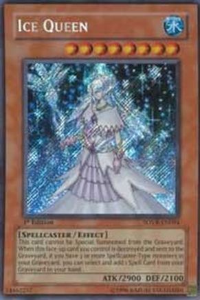 Ice Queen (Secret Rare) (SOVR-EN094) - Stardust Overdrive 1st Edition