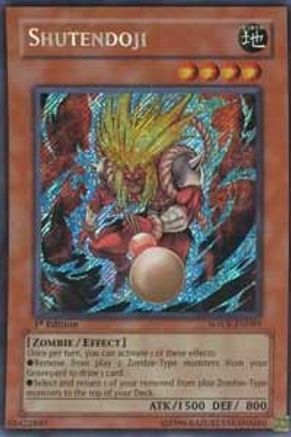 Shutendoji (Secret Rare) (SOVR-EN095) - Stardust Overdrive Unlimited