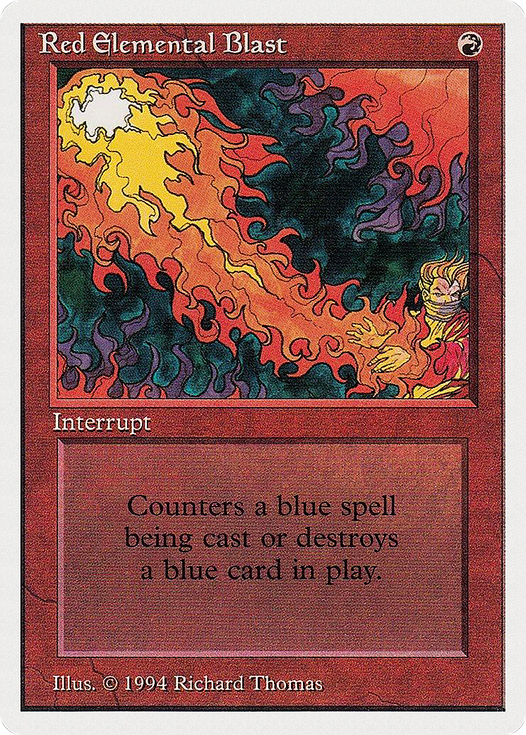 Red Elemental Blast (SUM-171) [Summer Magic / Edgar]