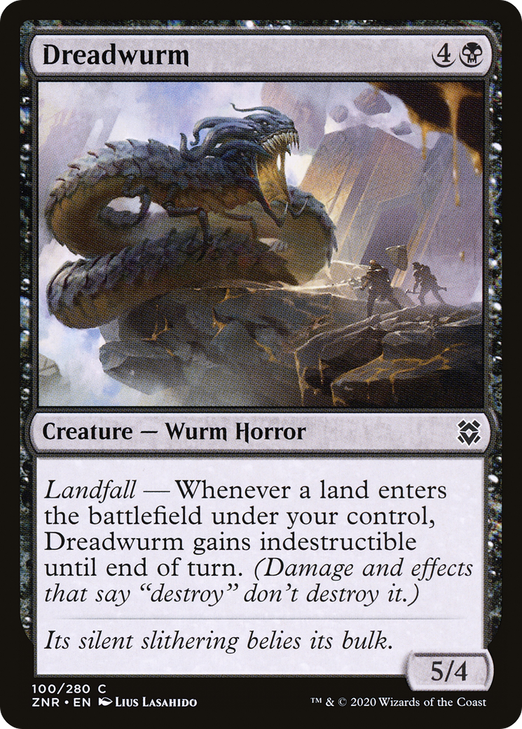 Dreadwurm - Foil [Zendikar Rising]